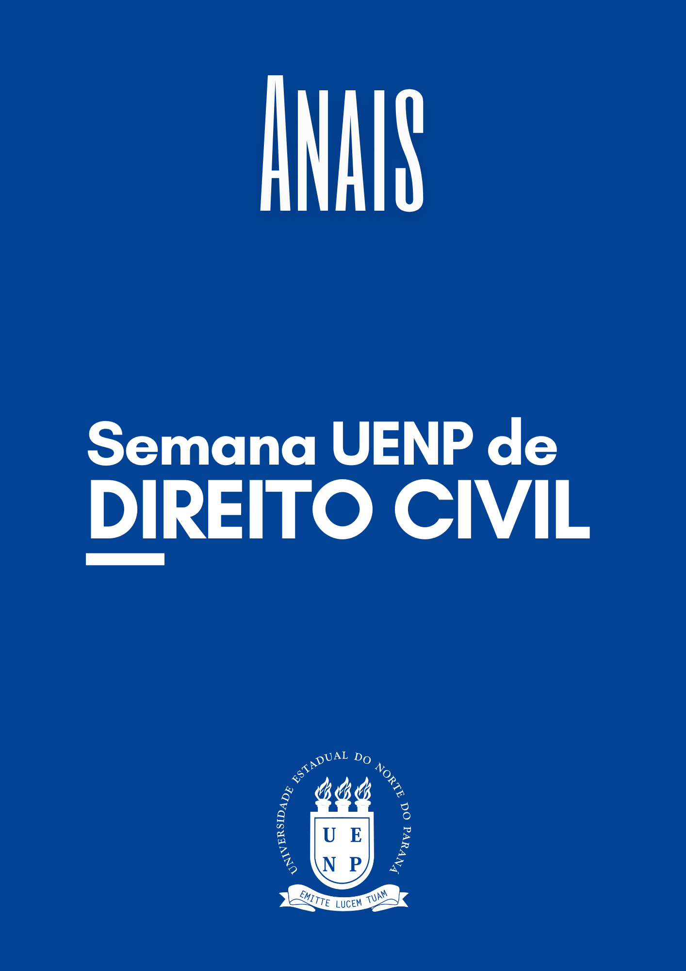 capa dos anais gerais